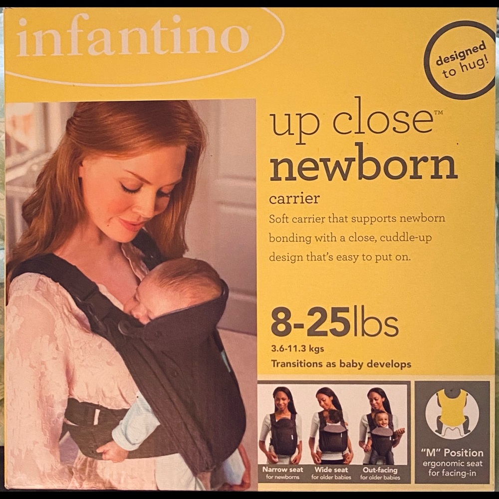 NIB Infantino Up Close Newborn Carrier